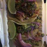 Buffalo cauliflower taco - pico de gallo , guacamole, Buffalo cauliflower  at Republica Mexican Kitchen & Grill in Brooklyn