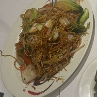 Vegetable noodles   at Chez Chili in Montreal