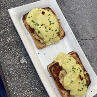 Lions mane benny  at The Plot in Costa Mesa
