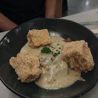 Biscuits and gravy   at The Plot in Costa Mesa