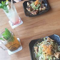 Gebackener Tofu und Glasnudelsalat mit Tofu at Restaurant No. 90 in Peine