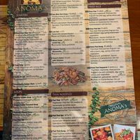  at Anoma's Restaurant in Hua Hin