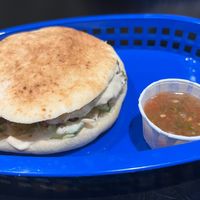 Falafel pita at Zaky Zak's in Tampa