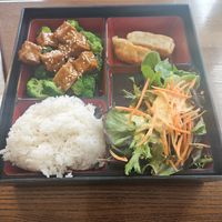 Tofu teriyaki bento box at Andaman Thai Cuisine in Framingham