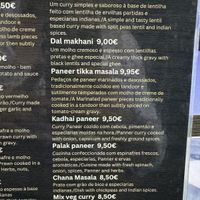 Veg curries ask them without the ghee  at Everest Junction in Lisbon