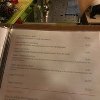 The vegan menu page 2 at Kathmandu Kitchen in Beverwijk