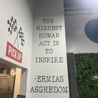Inspired by the vibes here   at Planet Vegan in Fresno