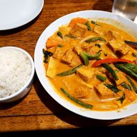 Thai red curry at Thai Riverside in Kingsport