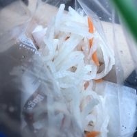 Pickled carrots   at Pho Fans in Smithtown