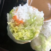 Vegan summer roll   at Pho Fans in Smithtown