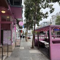 Exteriorr  at Sisters Coffee Shop - Castro St in San Francisco