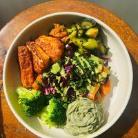 Asian slaw bowl  at Fable in Lisbon