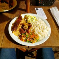 Churrasquinho "BBQ" in English at Veg Veg in Curitiba