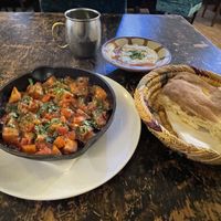 Breakfast: vegan Casablanca shakshuka- without egg&cheesee  at Casablanca in Cardiff