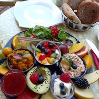 Das vegane Frühstück at Inti in Gottingen