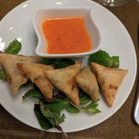 "samosas" at Nord-Pinus Tanger in Tangier