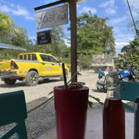Sweet litte Café with nice services and delicious food!  at Dosha  in Bocas Del Toro