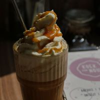 Caramel frappe at Koek van Nouk in Arnhem