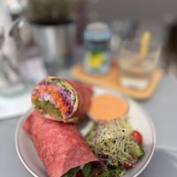 falafel rainbow bowl  at Koek van Nouk in Arnhem