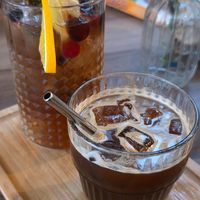 Iced americano & iced tea at Koek van Nouk in Arnhem