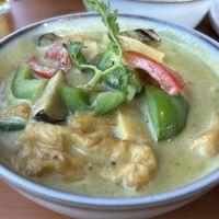 Green tofu curry   at Banrai Thai Restaurant in Darlington