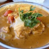 Red tofu curry   at Banrai Thai Restaurant in Darlington