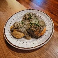 Bisquits and Gravy at Cafe Passerine in Lancaster