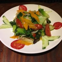 Fried Rice Noodle with Vegetables  at Gecko - Hang Quat in Hanoi