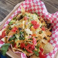 Nachos nachos at The Smokin' Onion in Asheville