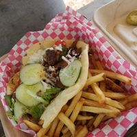 Gyro at The Smokin' Onion in Asheville