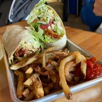 blt wrap  at The Smokin' Onion in Asheville