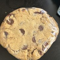Chocolate chip cookie  at The Smokin' Onion in Asheville