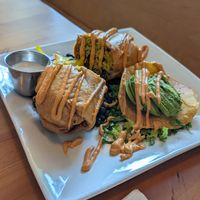 Chimichanga at The Smokin' Onion in Asheville