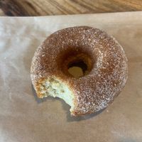 Vegan churro donut  at Reborn Coffee in Laguna Woods