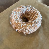 Vegan donut   at Reborn Coffee in Laguna Woods