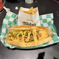 “Chicken" Philly  at Mike's Vegan Grill in Charlotte