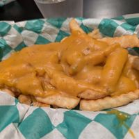 Cheese fries at Mike's Vegan Grill in Charlotte