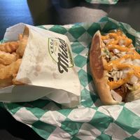 Carolina dog  at Mike's Vegan Grill in Charlotte