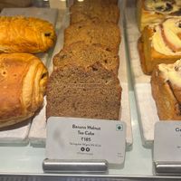 Vegan banana-walnut tea cake  at Third Wave Coffee in Bangalore