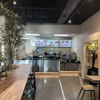 Dining and counter  at VeganBurg in Hesperia