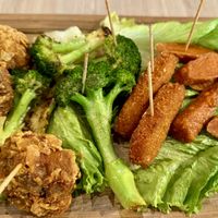 Tapas platter  at VeganBurg in Hesperia