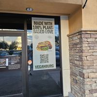 QR code at VeganBurg in Hesperia