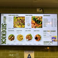 Menu at VeganBurg in Hesperia