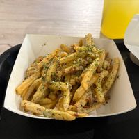 Garlic fries at VeganBurg in Hesperia