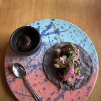 Cauliflower taco. Delicious    at Makal in Puerto Vallarta