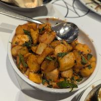 Batata harra at Al Safadi in Abu Dhabi