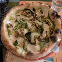Fata zucchina con formaggio vegano at Fradiavolo Pizzeria in Modena