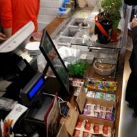 Salad Bar at Fa Bio in Rome