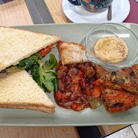 Vegan brunch at Baak Libreria Bistrot in Bologna