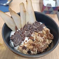 Vegan brunch at Baak Libreria Bistrot in Bologna